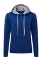 Dames hoodie SG24F contrast royal-oxford light